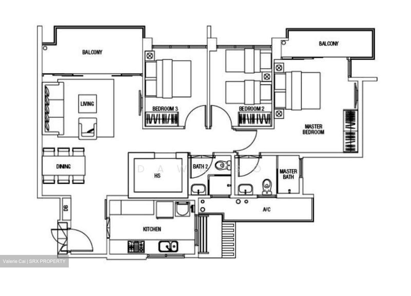 Blk 138C Lake Vista @ Yuan Ching (Jurong West), HDB 4 Rooms #579730081
